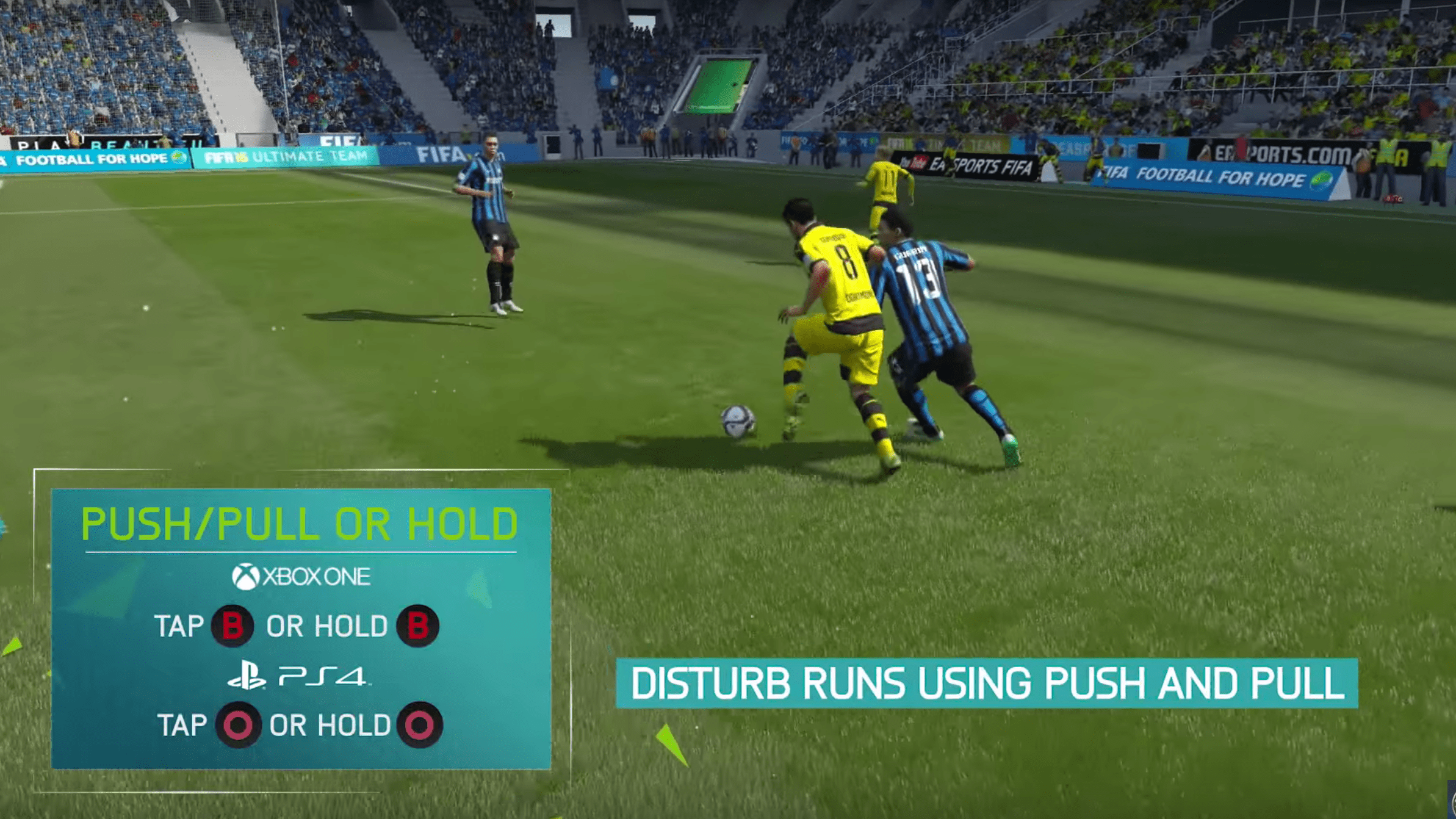 Cara mempertahankan dalam trik mudah FIFA 16: 5 yang akan membuatkan anda tidak diserang