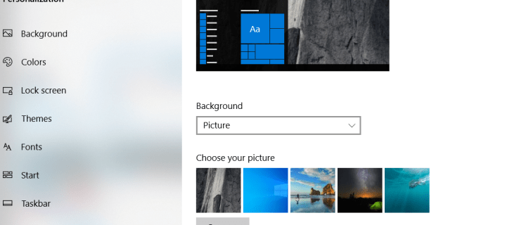 Come personalizzare il desktop di Windows 10