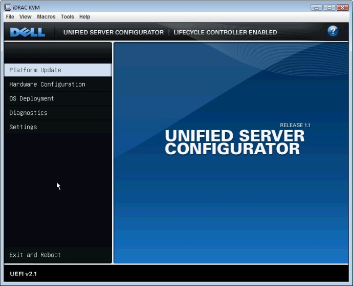 Configuratore di server unificato Dell