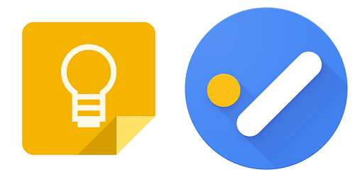 разликата между Google Keep и Tasks