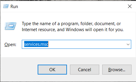 Windows 10 Esegui programma