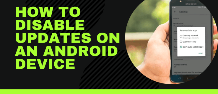 วิธีปิดใช้งานการอัปเดตบนอุปกรณ์ Android