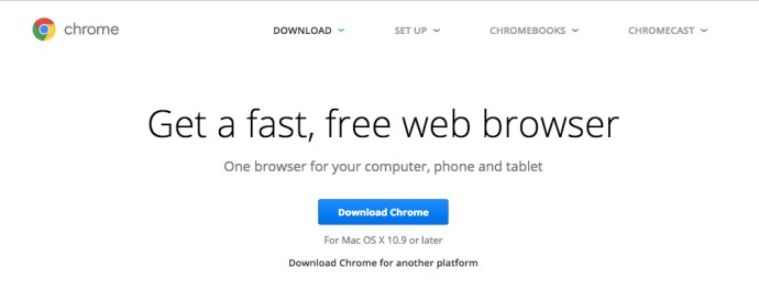 Изтеглете браузъра Chrome
