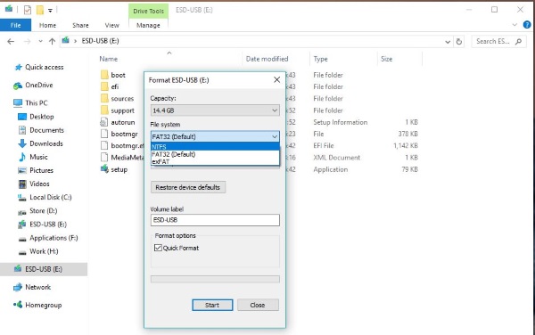 Come correggere gli errori "file troppo grande per il file system di destinazione" in Windows2