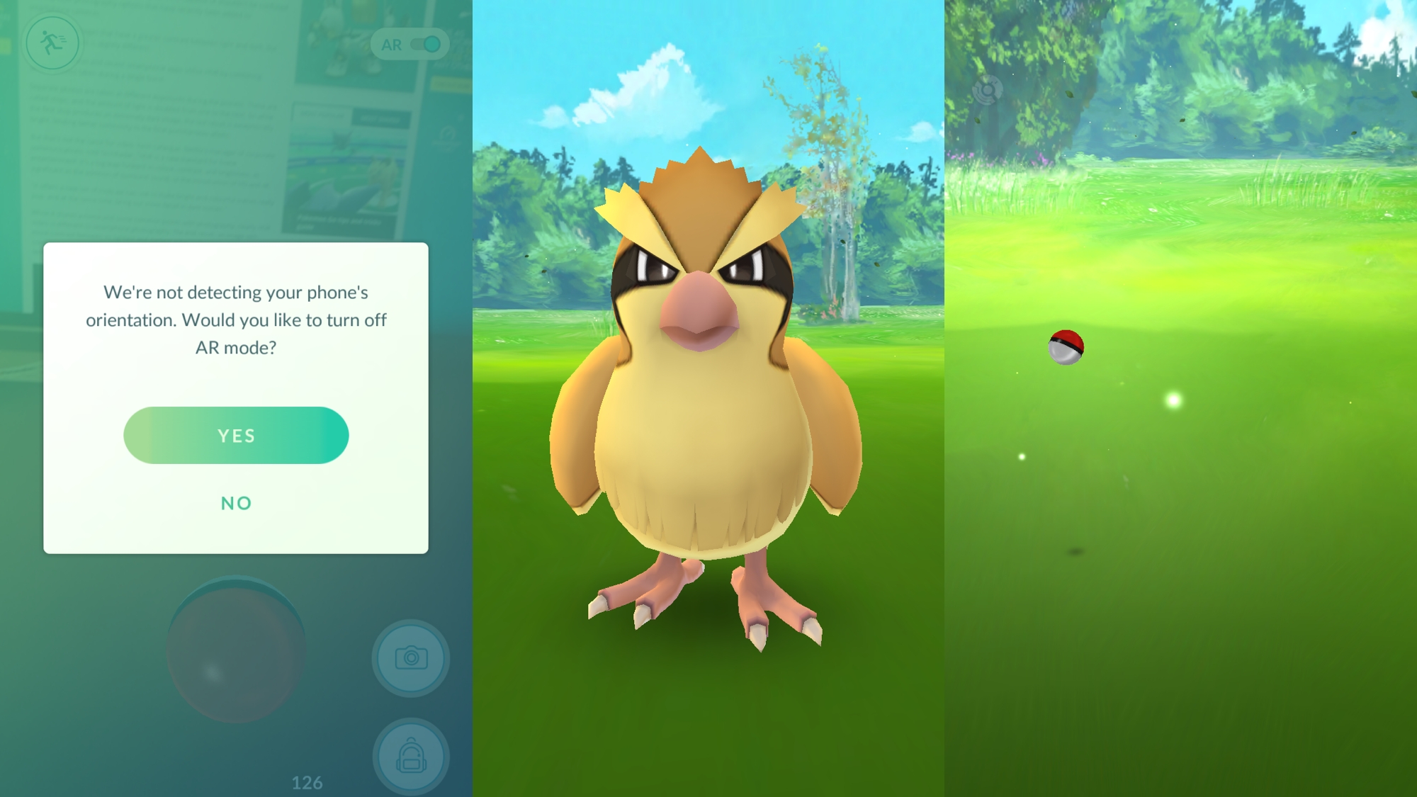 Pokémon Go: come risolvere "non rileviamo l'orientamento del telefono" e altri bug